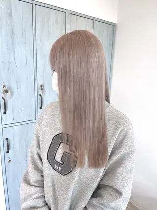 カラー miu🌝 ハイライト/一宮のヘアスタイル