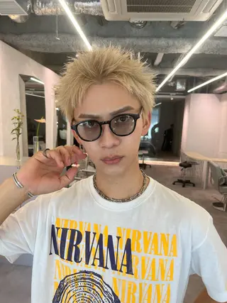 メンズ メンズ特化美容師 水野友貴のヘアスタイル