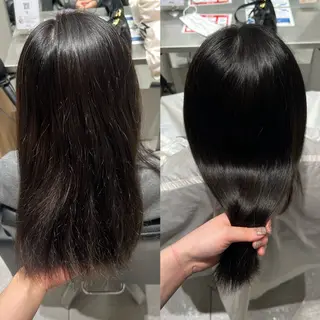 セミロング MINX momokaのヘアスタイル