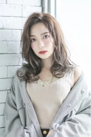 セミロング カラー レイヤー/透明感/髪 質改善/メンズ/佐藤のヘアスタイル