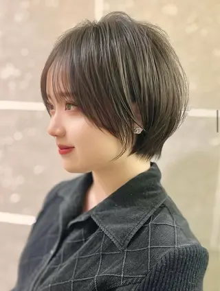 ショート レイヤー/艶髪 /新宿/佐藤巧己✨のヘアスタイル