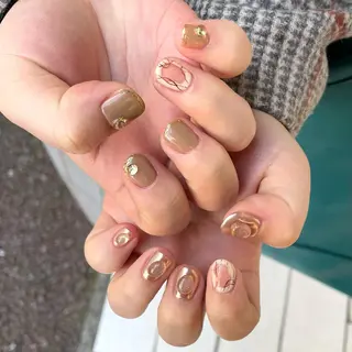 ネイル 新井 ひなののネイルデザイン