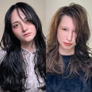 カラー DEARiUM所属・DEARiUM店長 小出真由のヘアスタイル