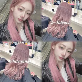 ロング 韓国ガーリー🤍ハイ トーン🤍Ayanaのヘアスタイル