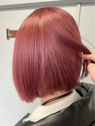 ショート カラー ヘアアレンジ maoブリーチ無し 似合わせカラーのヘアスタイル