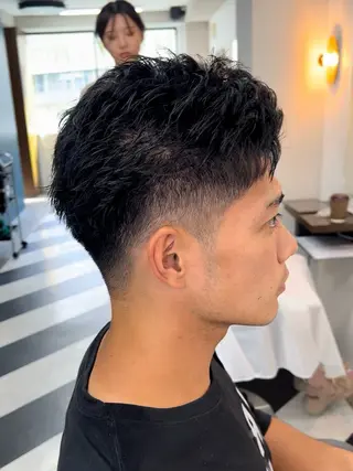 メンズ 伊藤 陸のヘアスタイル