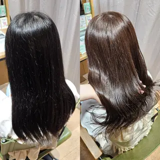 ロング カラー ACTOR所属・外戸口未優利 /ケドグチミユリのヘアスタイル