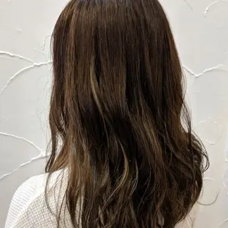 ロング カラー 髪質改善＆白髪ぼかし カラー♡店長みやけ♡のヘアスタイル