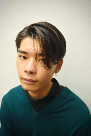 ショート パーマ メンズ KAH所属・Koichi Satoのヘアスタイル