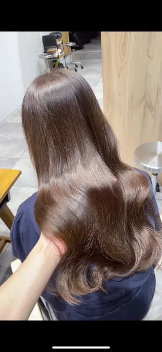 セミロング 顔周り/レイヤー🎀 natsumiのヘアスタイル