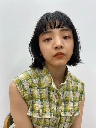 ショート カラー 艶カラー 🤍🫧/makoのヘアスタイル