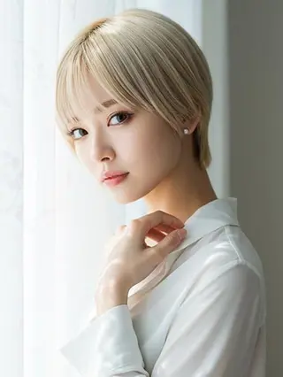 カラー Helena みなつのヘアスタイル