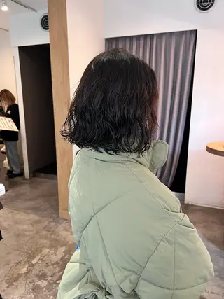 ミディアム パーマ ミディアムパーマ /癖毛パーマのヘアスタイル