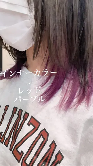 ミディアム カラー 似合わせカラー/艶 髪質改善/ヨシザキのヘアスタイル