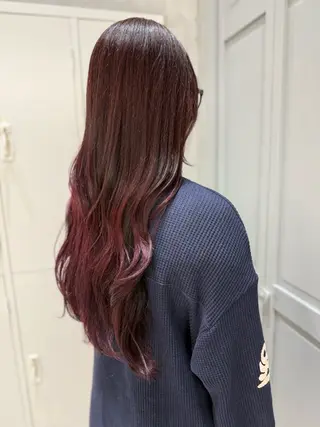 ロング 似合わせカラー/ヘア セット💐本多恵美のヘアスタイル