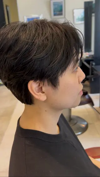 ショート メンズ EARTH大宮宮原店所属・ri kuのヘアスタイル