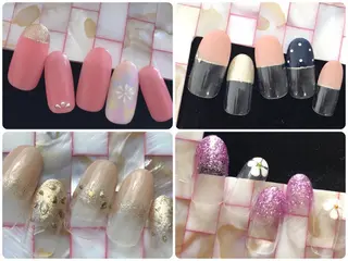 ネイル トップネイリスト Ribbon立川店のネイルデザイン