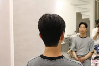 ミディアム 小野 康生のヘアスタイル