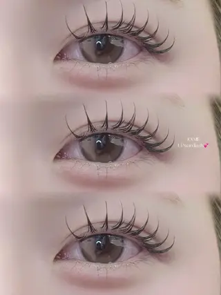 マツエク・マツパ 韓国風束感まつ毛🩵 Nozomiのマツエク・マツパデザイン