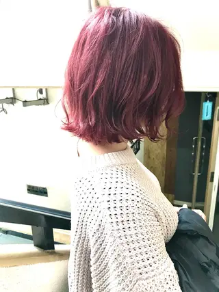 ミディアム カラー 💎髪質改善💎 デザイナーshinのヘアスタイル