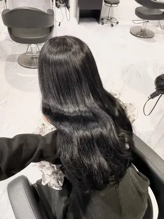 ミディアム カラー 表参道♡暗髪^ྀི 艶カラー♡アユミのヘアスタイル