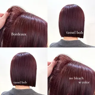 ショート カラー 松本優香/ボブ/ダ ブルカラー/髪質改善のヘアスタイル