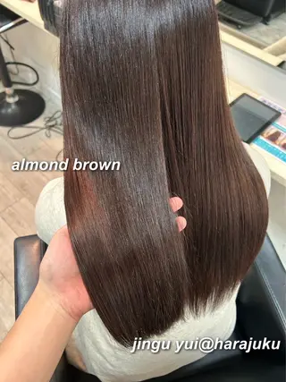 セミロング カラー パーマ ヘアアレンジ メンズ ワット 原宿のヘアスタイル