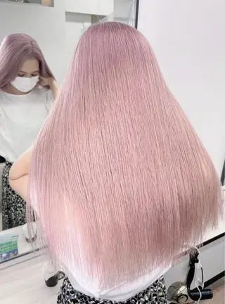 ロング カラー MONIQA【モニカ】所属・名古屋ハイトーン/ 🐶ブリーチ専門店のヘアスタイル