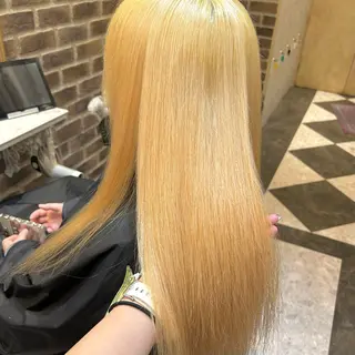 ロング カラー Blanche by artina川崎店所属・ゆう🫧 透明感/ハイトーンのヘアスタイル