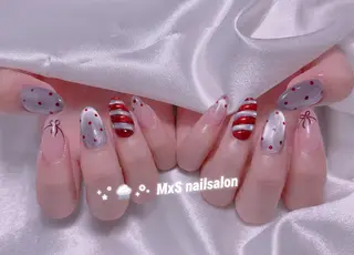 ネイル MxS Nail 【長さだし/フィルイン/マグネット/ワンホンネイル/韓国ネイル/パラジェル】所属・M×S Nail みなのネイルデザイン