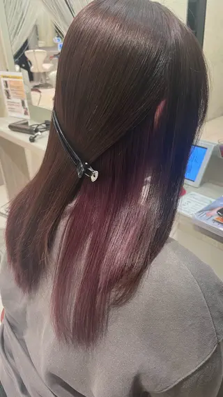 セミロング カラー 🎨 SHIORI🥀のヘアスタイル