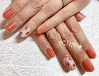 ネイル tRING＊ しいの木台のネイルデザイン