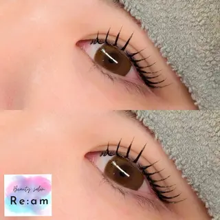 マツエク・マツパ Re:am-リアム-所属・Re:am-リアム- 吉田♡eyeのマツエク・マツパデザイン