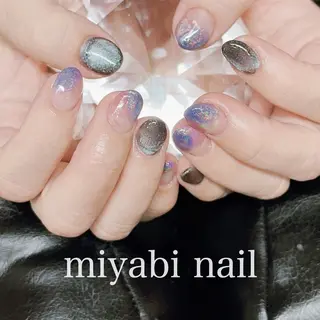 ネイル miyabi nail 桂川駅近くのネイルデザイン