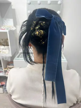 ロング ヘアセット/金山 佐野 妃都美のヘアスタイル