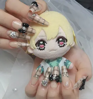 ネイル HANA 長さだしのネイルデザイン