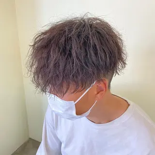 ミディアム カラー beauty   beast 西新店のヘアスタイル