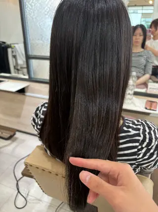 栗田 優月のヘアスタイル