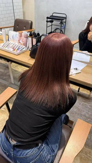 ミディアム メンズ 小宮山 桃加のヘアスタイル