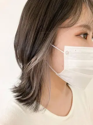 カラー ❄️透明感ブリーチ ❄️TOWA市川のヘアスタイル