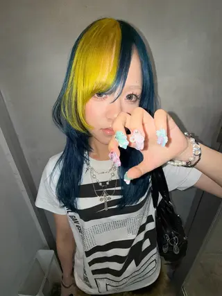 ロング カラー XENA表参道 MIKUのヘアスタイル