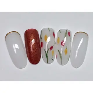 ネイル Toujours nail所属・Toujours / nijinaのネイルデザイン