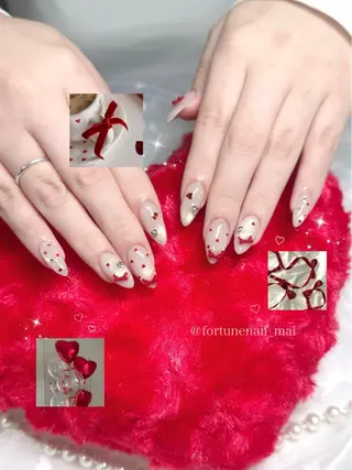 ネイル 🎀Mai 🎀2/13空✩.*のネイルデザイン