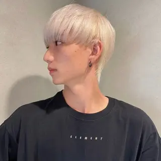 ショート カラー メンズ ハイトーン特化🌟 カワシマシュンスケのヘアスタイル