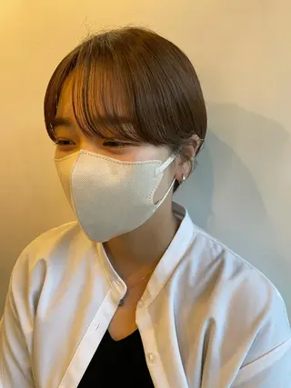 ショート Agu hair moana松本所属・今井 聖玲奈のヘアスタイル