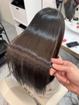 ミディアム カラー カラー🫧髪質改善 高原瑞輝のヘアスタイル