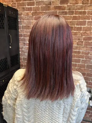 ロング カラー パーマ ヘアアレンジ メンズ キッズ ネイル マツエク・マツパ アイブロウ times salon名駅所属・久木原 ゆりのヘアスタイル