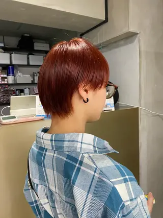 ショート カラー 田代 佳穂のヘアスタイル