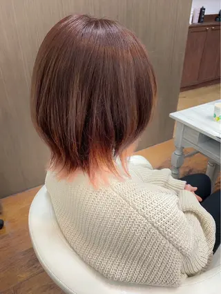 ショート 細川武琉/艶カラー /Aqua limeのヘアスタイル