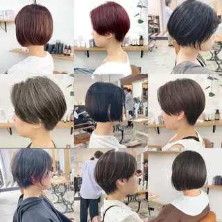 ショート カラー ショートヘア、ボブ こやさん　コヤマのヘアスタイル
